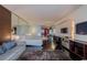 Inviting living room and bedroom, complete with a cozy seating area and modern kitchenette at 4381 W Flamingo Rd # 3818, Las Vegas, NV 89103