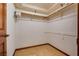 Walk-in closet with closet rod and shelf at 5242 Dickens Dr, Las Vegas, NV 89119