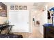 Bedroom featuring a sliding closet and a black gaming desk and chair at 6650 Drusilla St, North Las Vegas, NV 89084