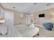 Serene bedroom with neutral tones, plush carpeting, and ample closet space at 7470 Eldora Av, Las Vegas, NV 89117