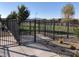 The community dog park is secure with a fenced gate and offers a play area at 790 Sunny Sagebrush St, Henderson, NV 89011