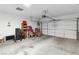 An oversized two car garage offers plenty of room for parking and storage at 7934 Kiskadee St, North Las Vegas, NV 89084