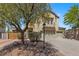 Charming two-story home with a three car garage and attractive desert landscaping at 8029 Chablis Bay St, Las Vegas, NV 89131