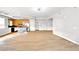 View of an open concept living space with an adjacent kitchen area at 8255 Las Vegas Blvd # 713, Las Vegas, NV 89123