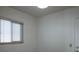 Bedroom with window, blinds, and a ceiling fan at 8901 Kingsmill Dr, Las Vegas, NV 89134