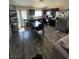 View of the kitchen and dining area with stainless steel appliances at , Las Vegas, NV 89106