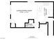 Layout for floor 1 with kitchen, powder room, and living/dining area dimensions at 10403 Fancy Fern St, Las Vegas, NV 89183