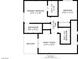 Floor 2 plan with bedroom, Gathering room, balcony, and bathroom dimensions at 10403 Fancy Fern St, Las Vegas, NV 89183