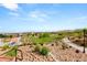 Beautiful park showcasing playground and walking path with mountain views in the background at 12048 Portamento Ct, Las Vegas, NV 89138