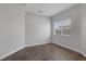 This room features a window that provides plenty of natural light, and has hardwood floors at 1213 Star Meadow Dr, North Las Vegas, NV 89030