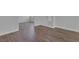 Open floor plan with modern wood-look floors at 1213 Star Meadow Dr, North Las Vegas, NV 89030