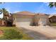 Three car garage with ample parking and driveway space at 1223 Golf Club Dr, Laughlin, NV 89029