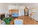 Inviting living room with tile flooring, fireplace, and stylish furniture for a comfortable atmosphere at 1223 Golf Club Dr, Laughlin, NV 89029