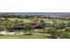 Golf course view showcasing the lush fairways, clubhouse, and surrounding community landscape at 1561 Campfire Ln, Mesquite, NV 89034