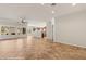 Spacious living room with tile flooring, natural light and an open layout at 1561 Campfire Ln, Mesquite, NV 89034
