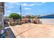Large backyard with concrete and block walls offers a private outdoor space at 1708 Weeping Willow Ln, Las Vegas, NV 89104