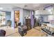 View of the bedroom, showing mirrored closet doors and entry to another room at 1708 Weeping Willow Ln, Las Vegas, NV 89104