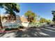 The Meadows is a gated community with mature landscaping at 220 Mission Newport Ln # 201, Las Vegas, NV 89107