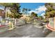 Gated entrance leading to the community at 220 Mission Newport Ln # 201, Las Vegas, NV 89107