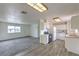 Open layout with a view from the living area into the bright, functional kitchen at 2825 Berg St, North Las Vegas, NV 89030