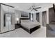 Spacious bedroom with a luxurious bed, modern furnishings, and elegant decor at 3175 S Torrey Pines Dr, Las Vegas, NV 89146