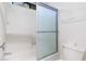 Updated bathroom with sliding glass shower doors at 3740 Desert Marina Dr # 2, Laughlin, NV 89029