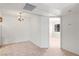 Inviting dining area with simple overhead lighting next to another room at 3740 Desert Marina Dr # 2, Laughlin, NV 89029