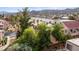 An aerial view showcasing the building's exterior with well-maintained landscaping and a glimpse of the surrounding neighborhood at 3740 Desert Marina Dr # 2, Laughlin, NV 89029