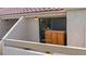 This covered patio features outdoor storage, with sliding glass doors leading indoors at 3740 Desert Marina Dr # 2, Laughlin, NV 89029