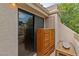 This home features a charming patio area with sliding glass doors for indoor-outdoor living at 3740 Desert Marina Dr # 2, Laughlin, NV 89029