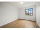 Bright bedroom with hardwood floors and a window that provides great natural light at 389 Umbria Way, Henderson, NV 89014