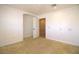 Empty room with white walls and a large open doorway, ready for new design at 4211 Bradley Rd, Las Vegas, NV 89130