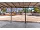 Spacious backyard featuring a dirt landscape, offering endless possibilities for customization and outdoor activities at 4620 Pacer Ave, North Las Vegas, NV 89031