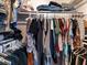 Walk in closet filled with clothing at 4620 Pacer Ave, North Las Vegas, NV 89031