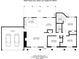 Detailed floor plan showcasing the layout, dimensions, and spatial relationships of the home's interior, kitchen and rooms at 4620 Pacer Ave, North Las Vegas, NV 89031