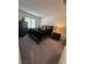 Comfortable bedroom with plush carpeting, shutters, and a coordinated furniture set at 4662 Kelly Barry Way, Las Vegas, NV 89121