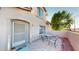 Charming outdoor patio with seating area, perfect for relaxing and entertaining at 50 Belle La Blanc Ave, Las Vegas, NV 89123