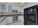 This kitchen features stainless steel appliances, granite counters, and ample storage at 50 E Serene Ave # 420, Las Vegas, NV 89123