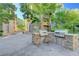 Outdoor kitchen features stone counters and includes an outdoor kitchen area at 50 E Serene Ave # 420, Las Vegas, NV 89123