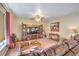 Comfortable living room with a large media center, perfect for entertaining at 5701 Mary Lou St, Pahrump, NV 89061