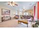 Bright and airy living space with comfortable seating and views of the backyard at 5701 Mary Lou St, Pahrump, NV 89061
