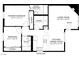 Detailed floor plan showcasing the layout of the home at 6968 Hopkins Dr, Las Vegas, NV 89156