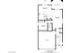 Detailed first floor plan displaying kitchen, dining area, living room, bedroom, and garage at 7122 Red Gulch St, North Las Vegas, NV 89084