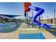 A vibrant playground offers children a fun and safe space to play and explore at 7122 Red Gulch St, North Las Vegas, NV 89084