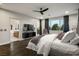 Serene main bedroom with ample natural light, modern decor, and en-suite bathroom access at 8647 Tortoise Canyon Ct, Las Vegas, NV 89148