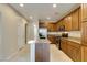 Kitchen featuring stainless steel appliances, granite countertops, and a center island with a sink at 9019 Winchester Ridge St, Las Vegas, NV 89139