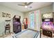 Fun arcade room with various game machines and access to the outdoors through a glass door at 9805 Turtle Walk Ave, Las Vegas, NV 89149