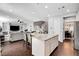 Spacious open concept with an island and views into the living area and dining area at , Las Vegas, NV 89138