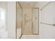 This bathroom features a glass enclosed shower with gold trim and chrome hardware at 1100 Cypress Ridge Ln, Las Vegas, NV 89144