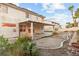 Backyard view, showcasing an open patio area ideal for entertaining or relaxing at 1287 Dove Tree Ct, Henderson, NV 89014